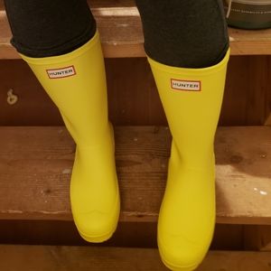 Hunter rain boots